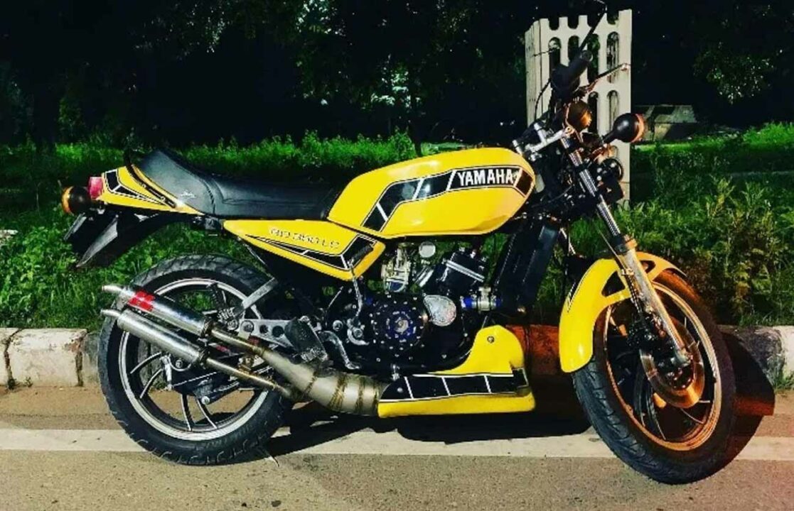 modified Yamaha RD350