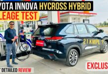 Toyota Innova Hycross Mileage Drive Review