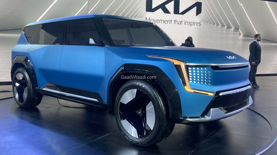 Kia EV9 Concept 2023 Auto Expo 1