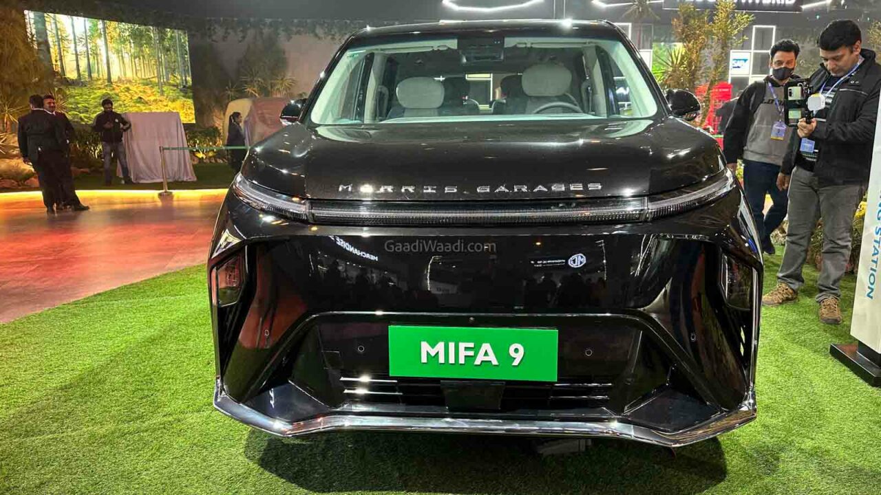 MG Mifa 9 2023 Auto Expo