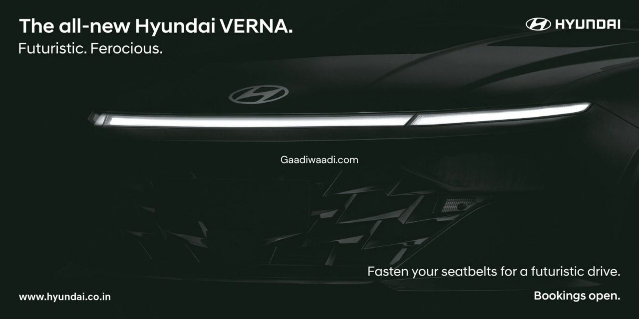 2023 Hyundai Verna Teased
