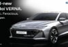 New-Gen 2023 Hyundai Verna Design Render