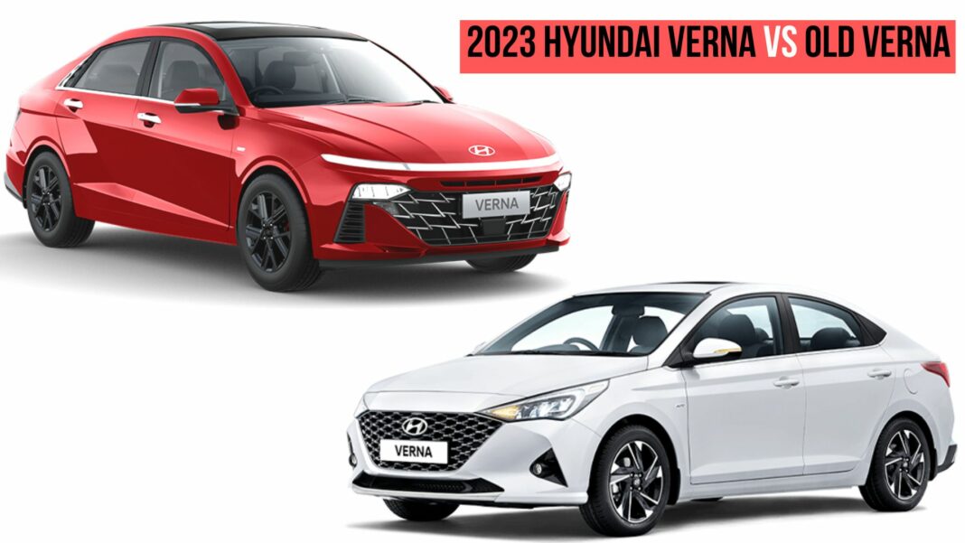 2023 Hyundai Verna Vs Old Verna