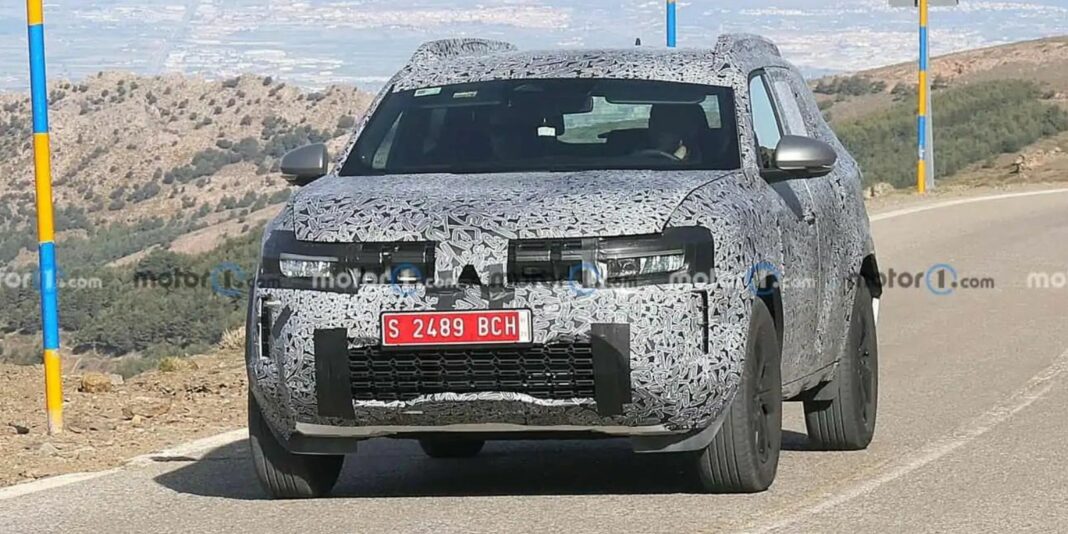2024 new-gen Duster spotted