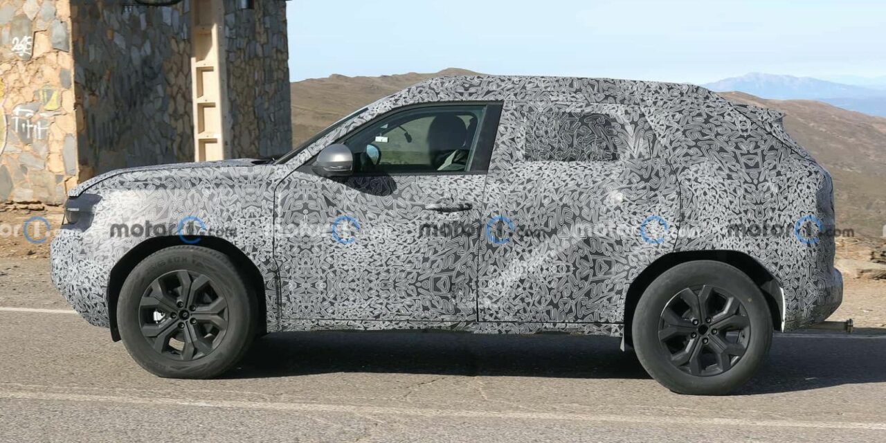 2024 new-gen Duster spotted 2