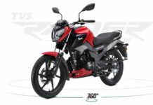 TVS RAIDER 125 SINGLE SEAT LAUNCHED 1
