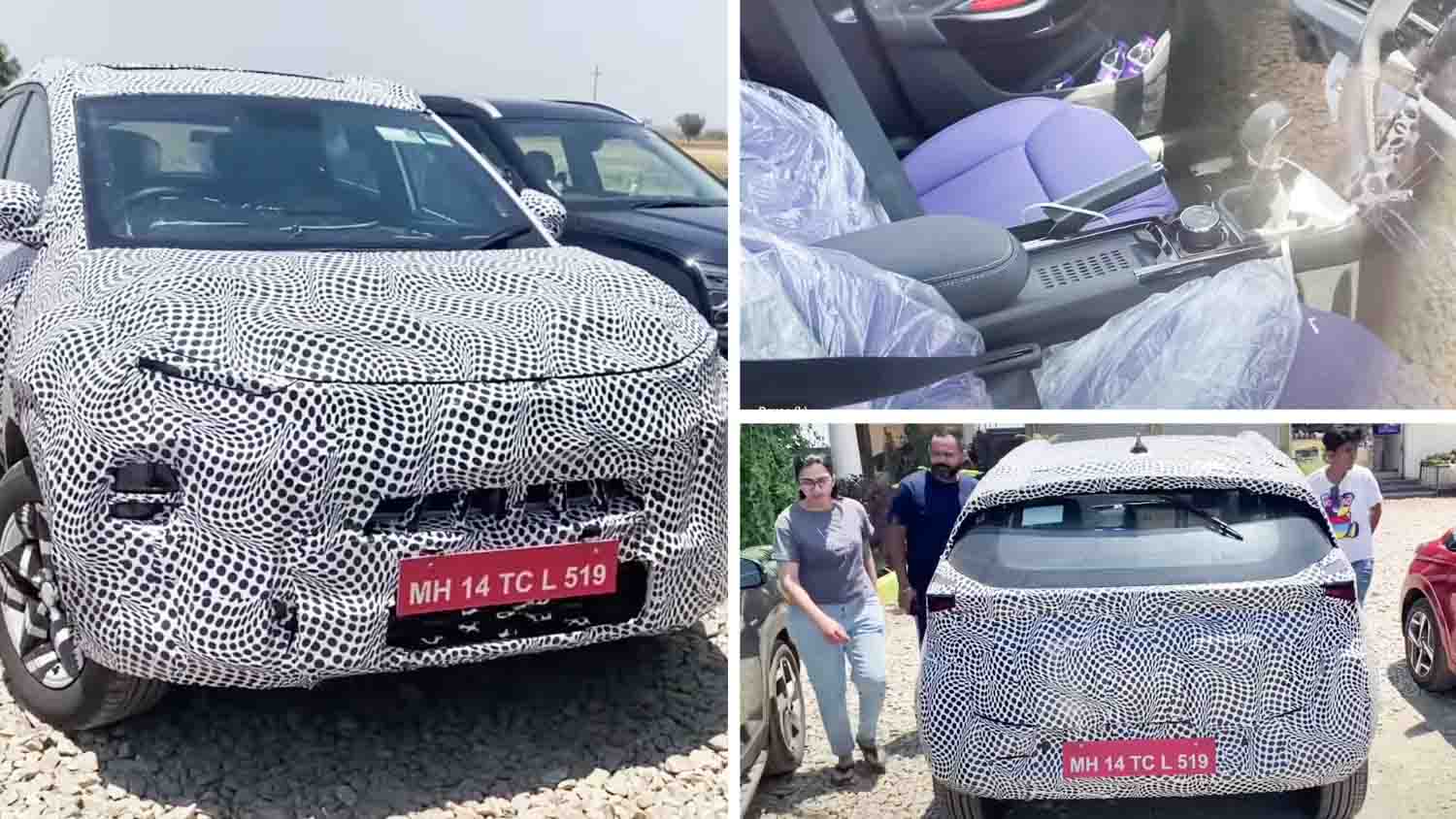 2023 Tata Nexon Facelift Spied Inside And Out Walkaround Video Anewswire
