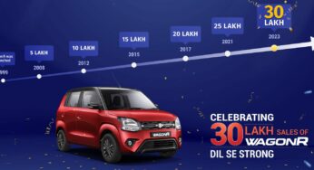 Maruti WagonR Crosses 30 Lakh Sales, India’s Best-Selling Car