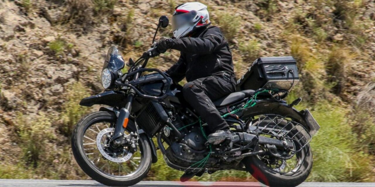 RE Himalayan 450 Spied 1