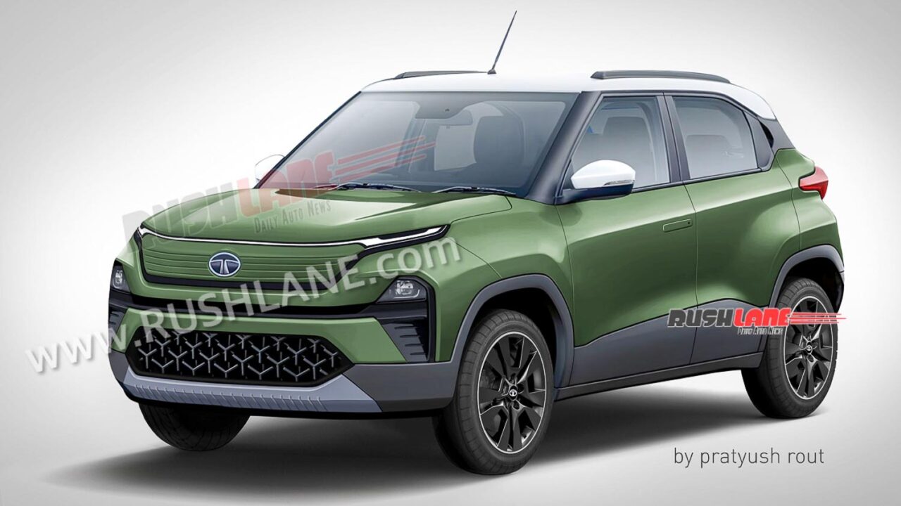 tata punch electric rendering-3