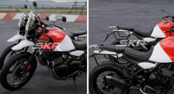 Royal Enfield Himalayan 452 Spied During Ad Shoot Ahead Of Launch