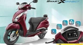 TVS Jupiter 125 With Bluetooth Connectivity Launched At Rs. 96,855