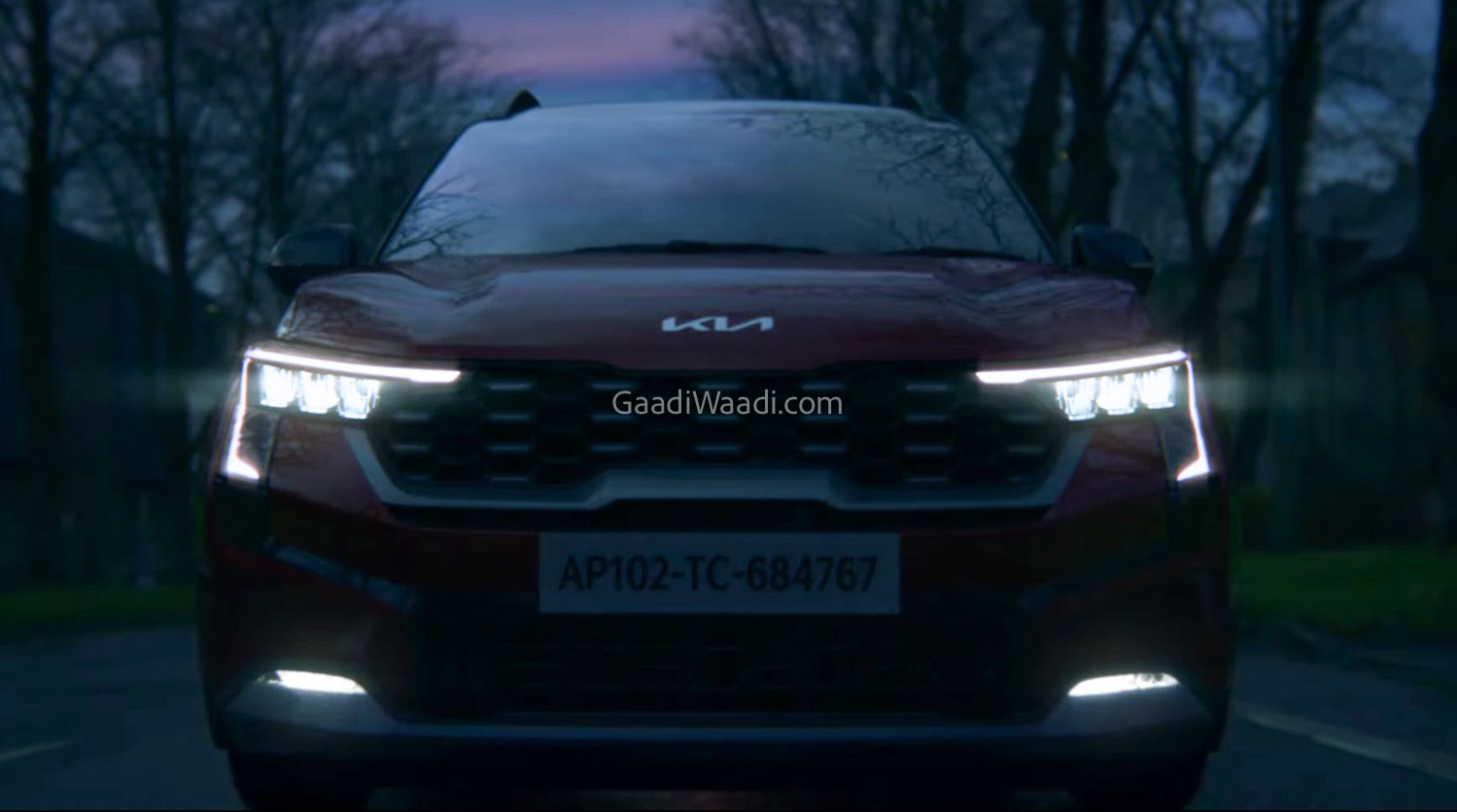 2024 Kia Sonet Facelift Teased For The First Time, Coming Soon - GaadiWaadi.com