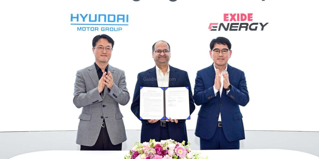 (Photo 2) Hyundai Motor and Kia Partner with Exide Energy for EV Battery Localization in India