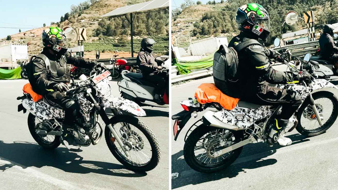 Kawasaki Dual-Sport Motorcycle Spied Testing In India