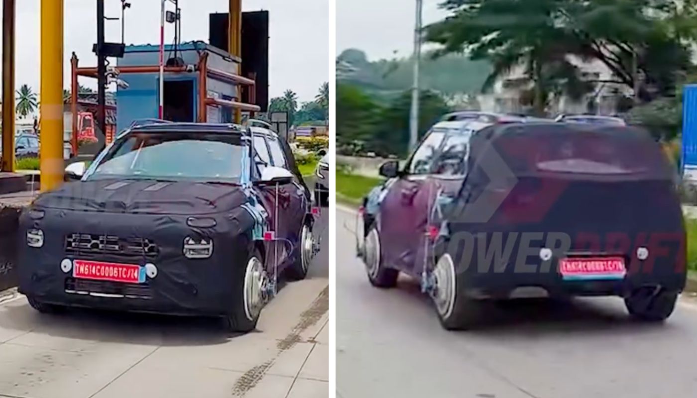 New Gen Hyundai Venue Caught Testing Again