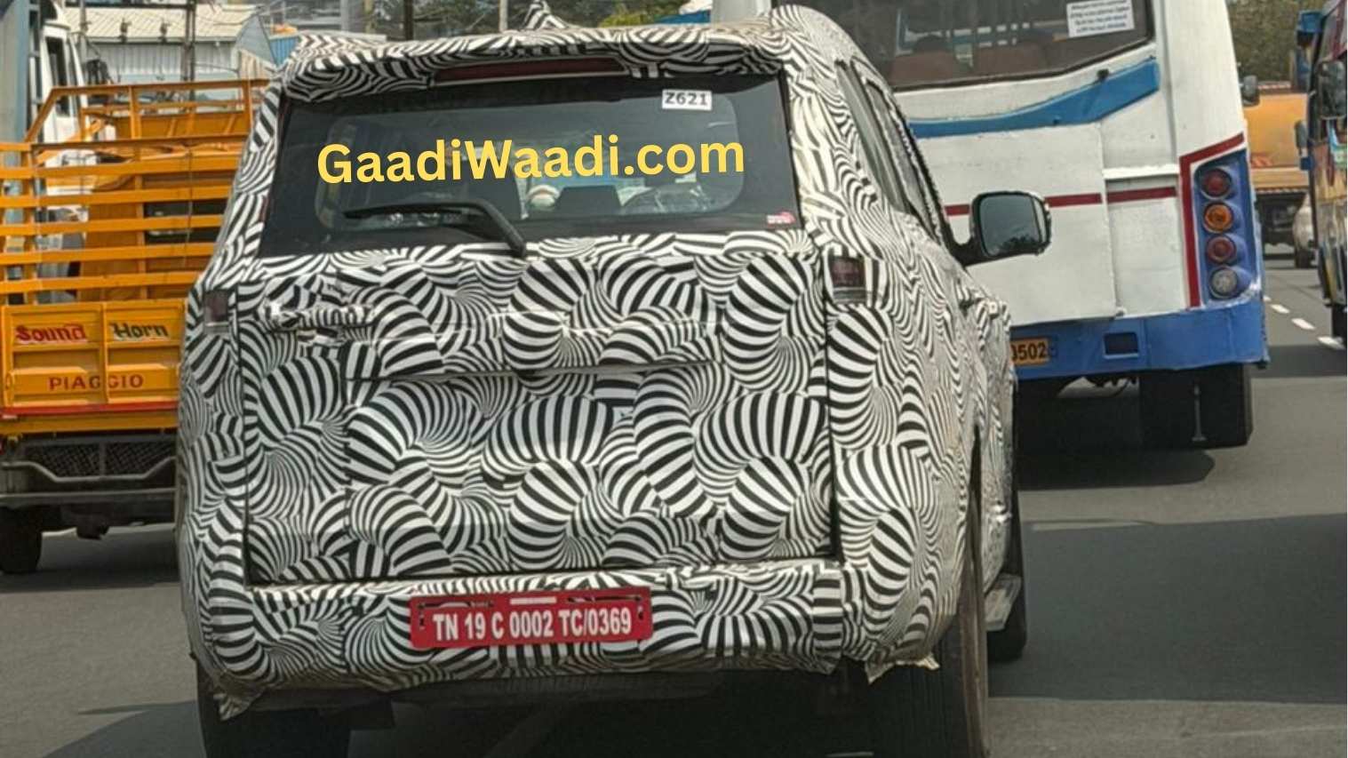 Mahindra Scorpio In Facelift (2)