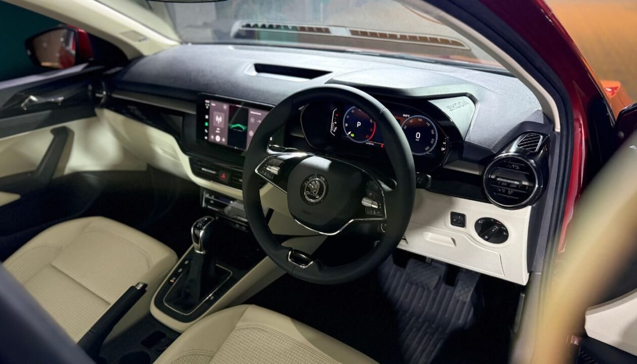2026 Skoda Slavia Facelift Interior